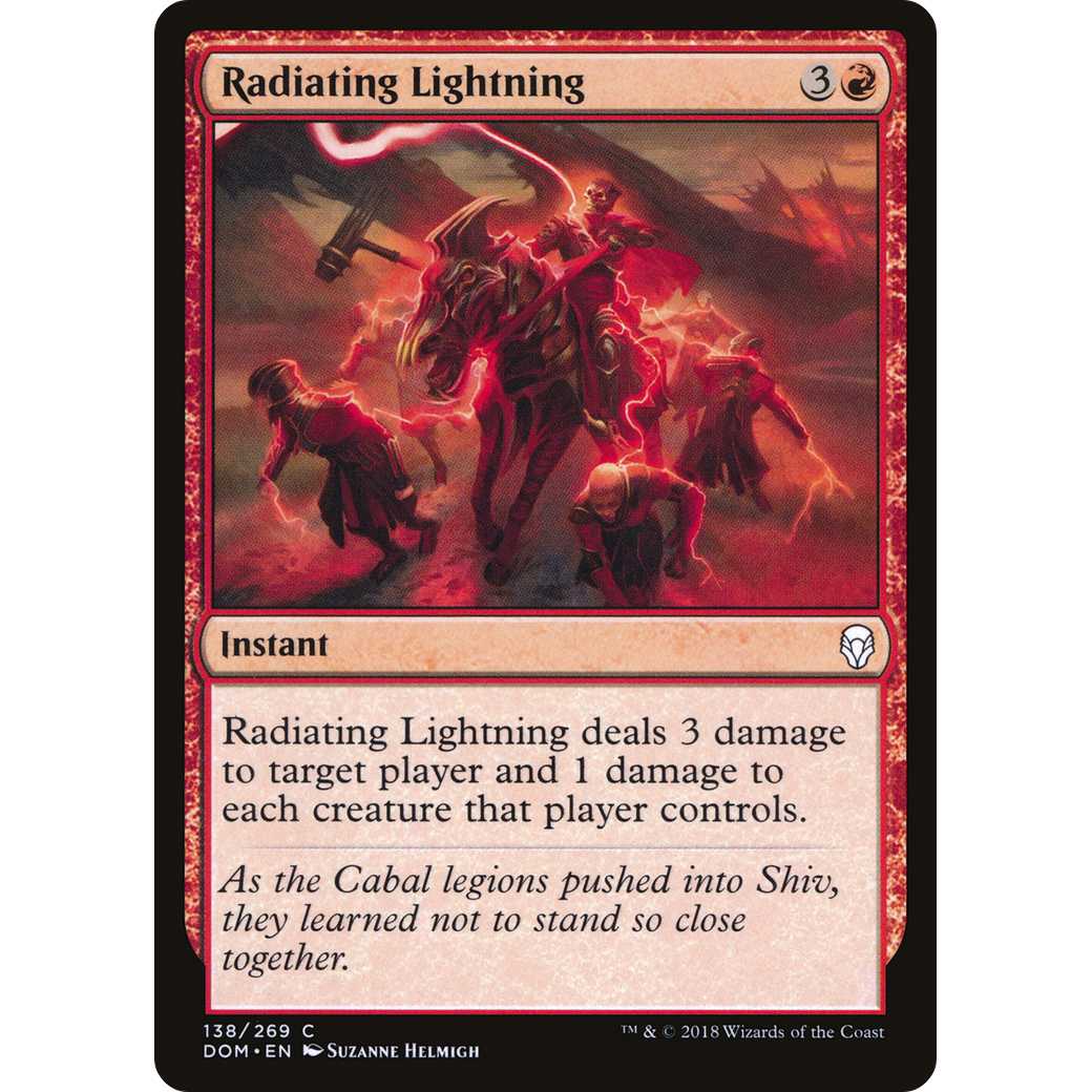 Radiating Lightning (DOM-138) - Dominaria