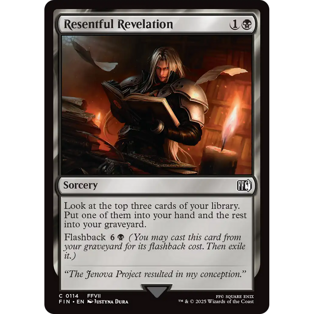Resentful Revelation (FIN-114) - FINAL FANTASY Foil