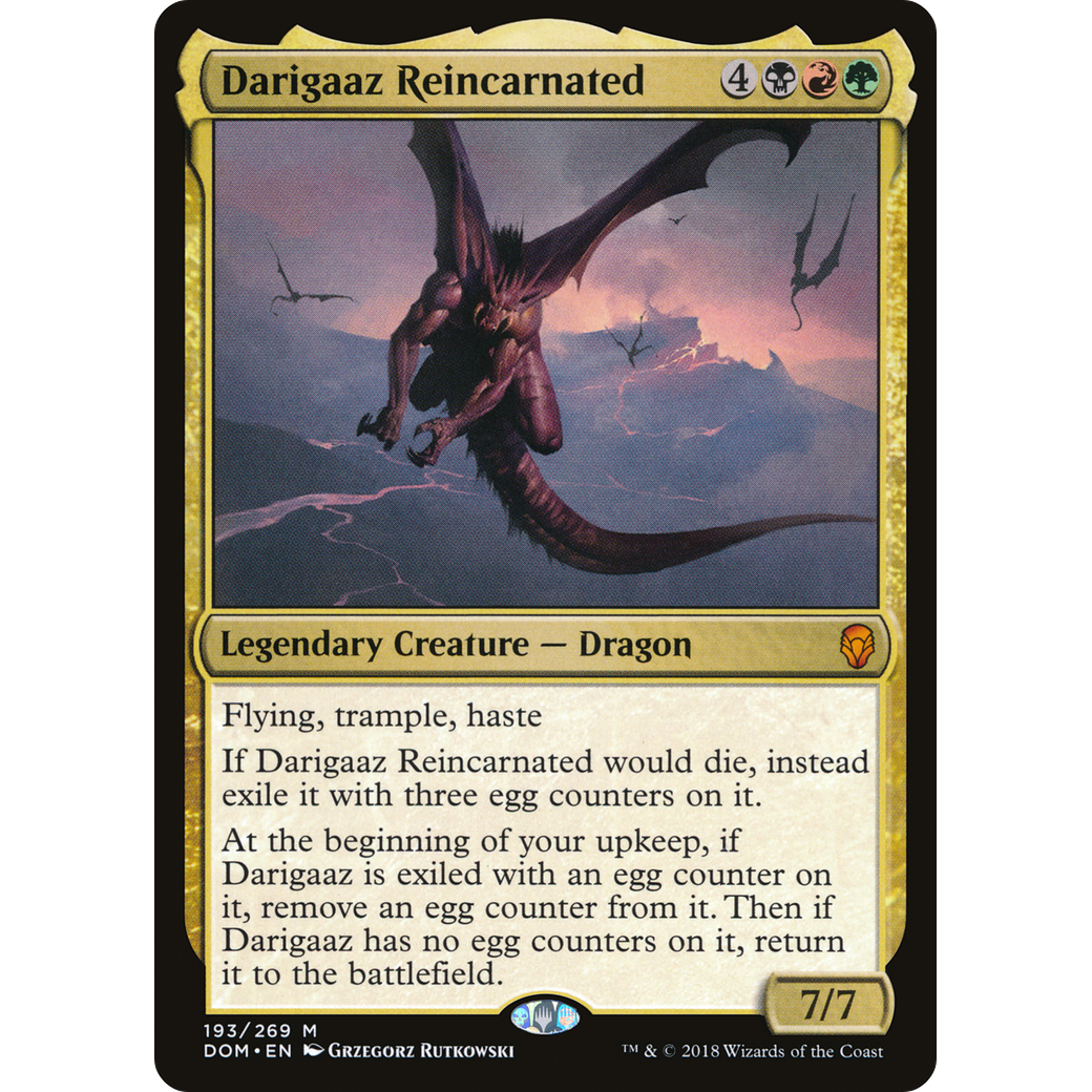 Darigaaz Reincarnated (DOM-193) - Dominaria Foil