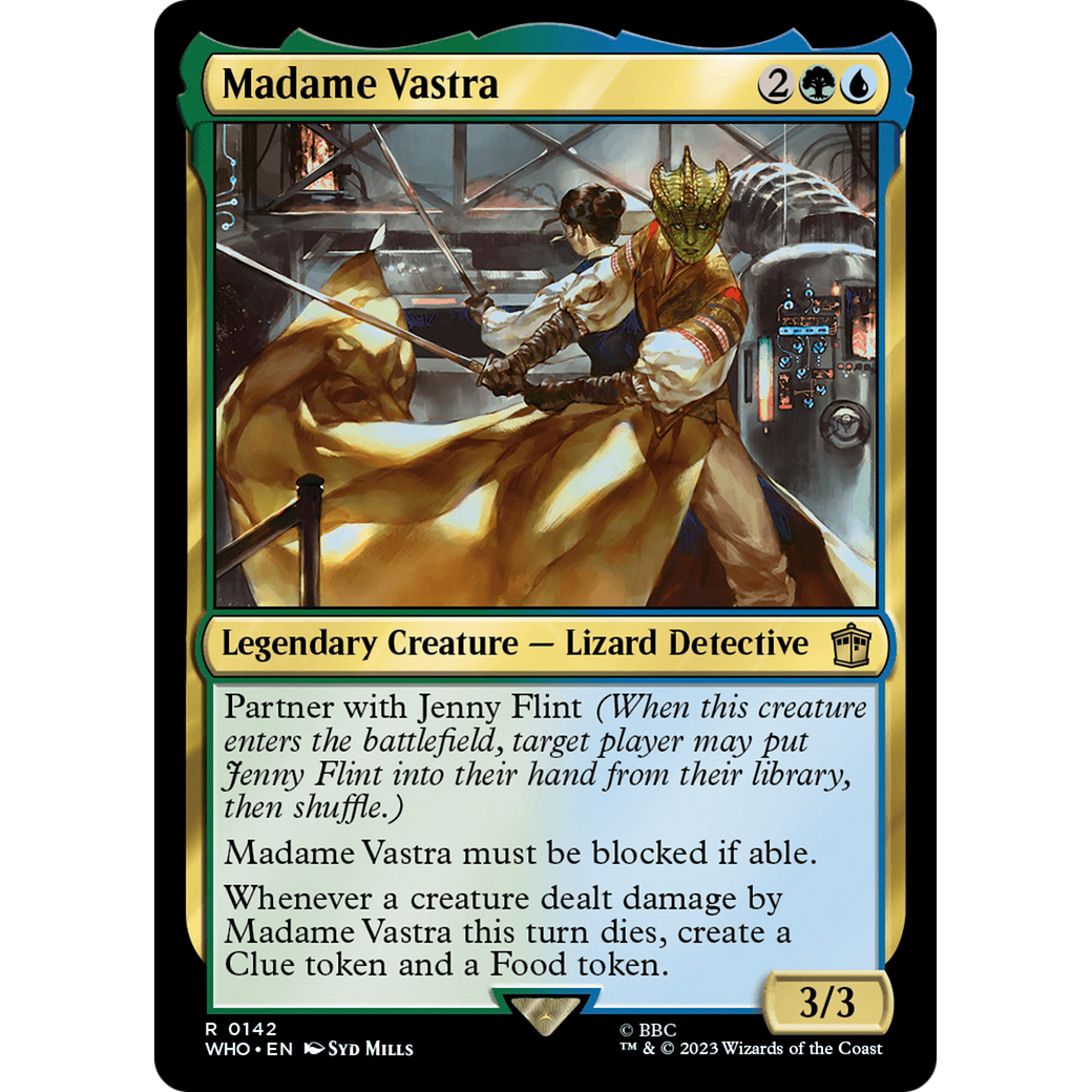 Madame Vastra (WHO-142) - Doctor Who Foil