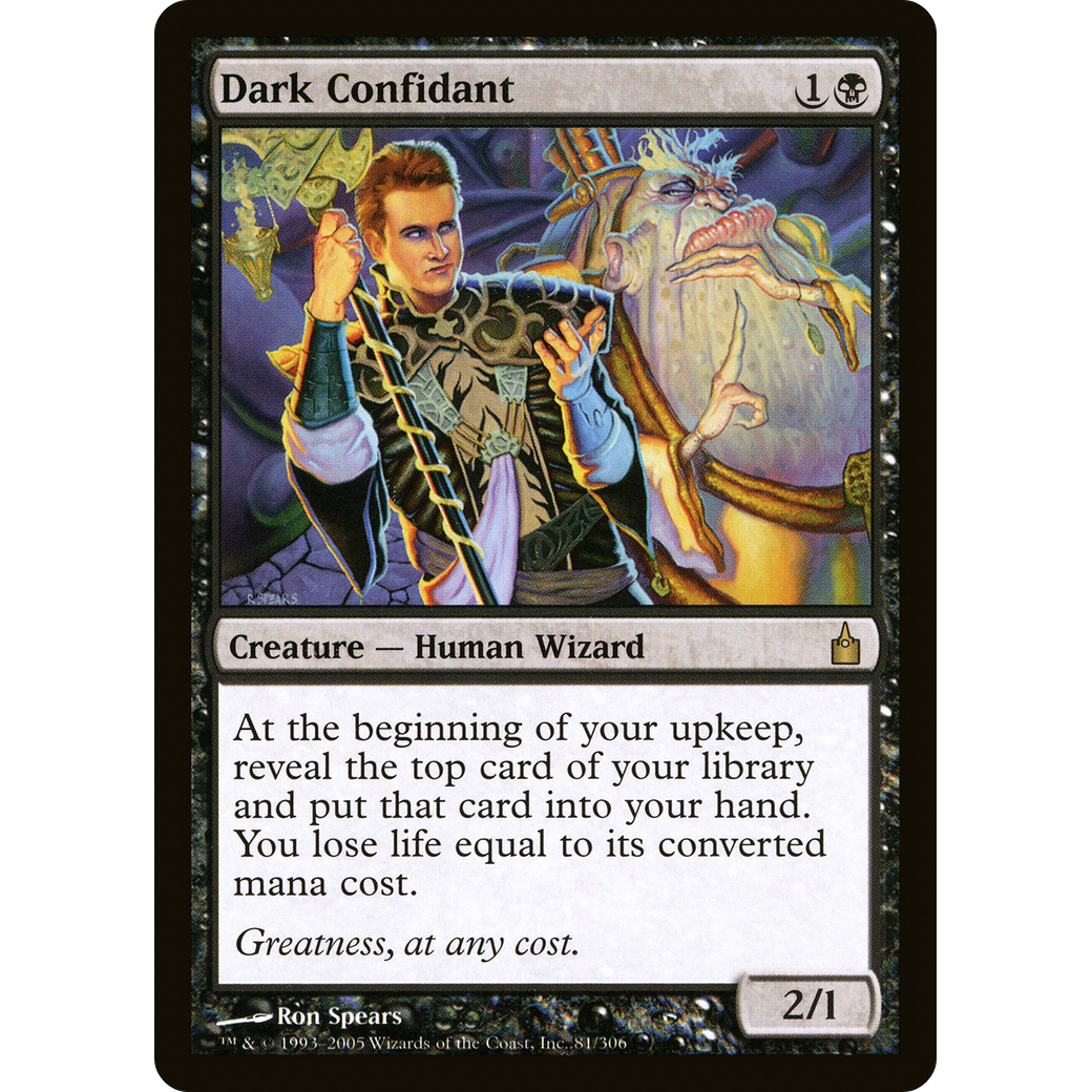 Dark Confidant (RAV-081) - Ravnica: City of Guilds