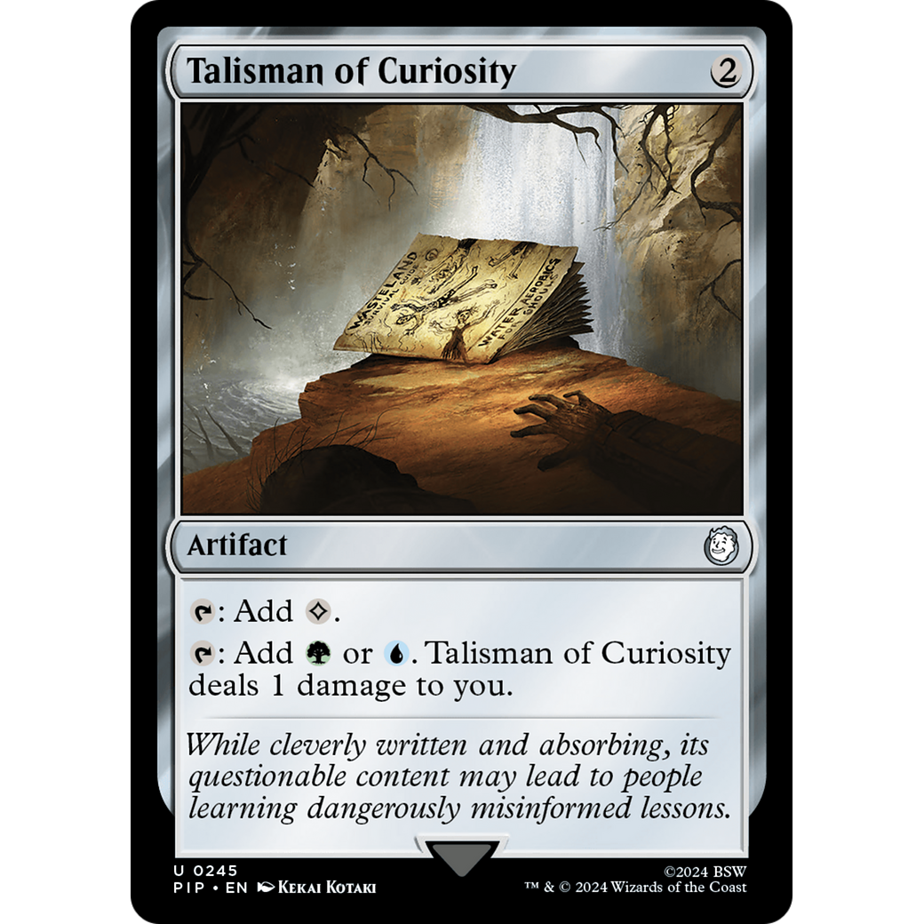 Talisman of Curiosity (PIP-245) - Fallout Foil