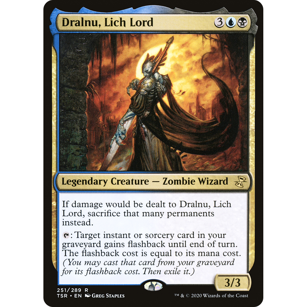 Dralnu, Lich Lord (TSR-251) - Time Spiral Remastered
