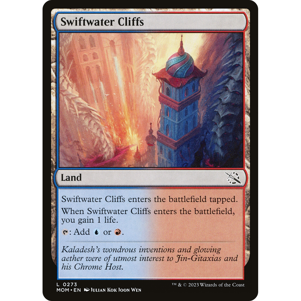 Swiftwater Cliffs (MOM-273) - March of the Machine Foil
