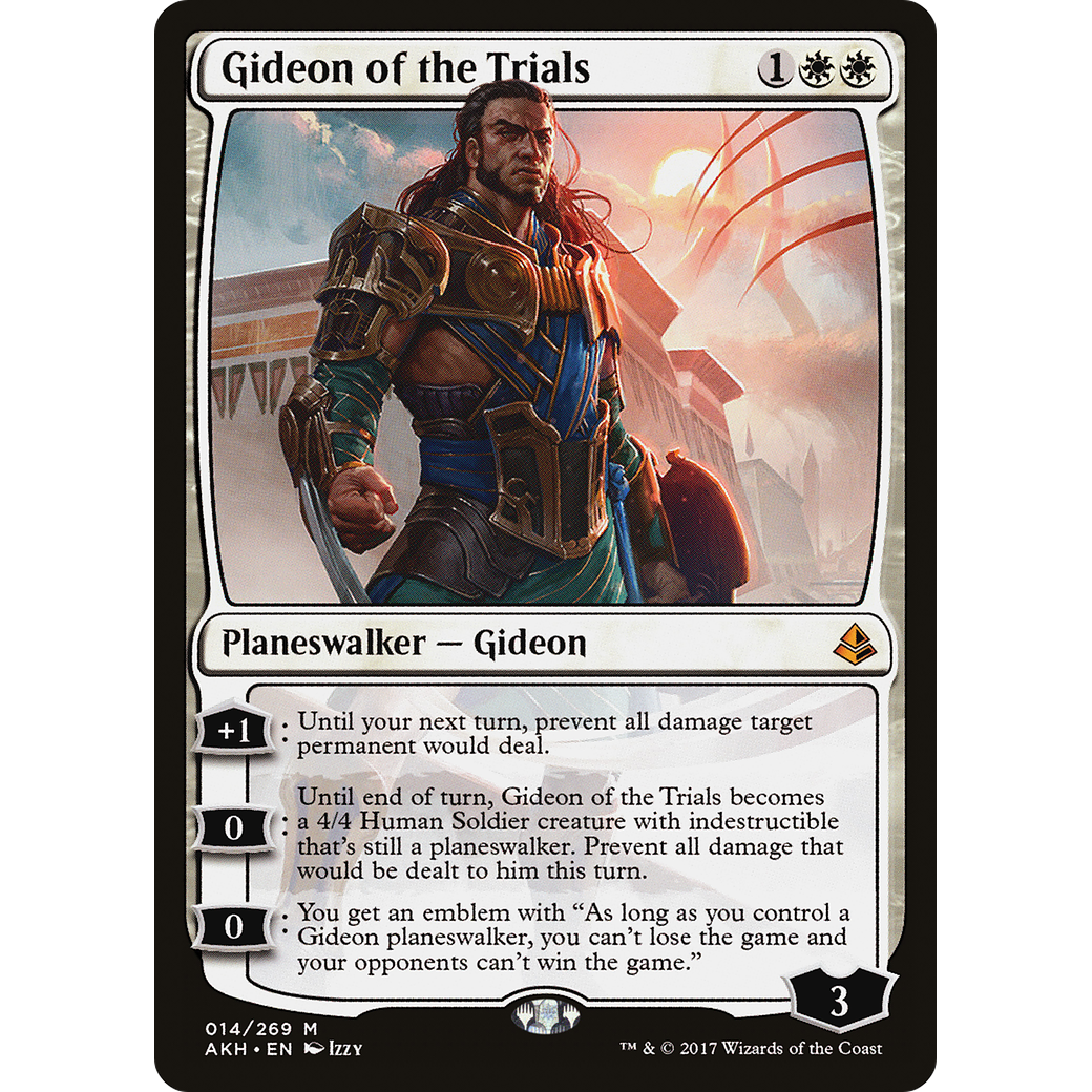Gideon of the Trials (AKH-014) - Amonkhet