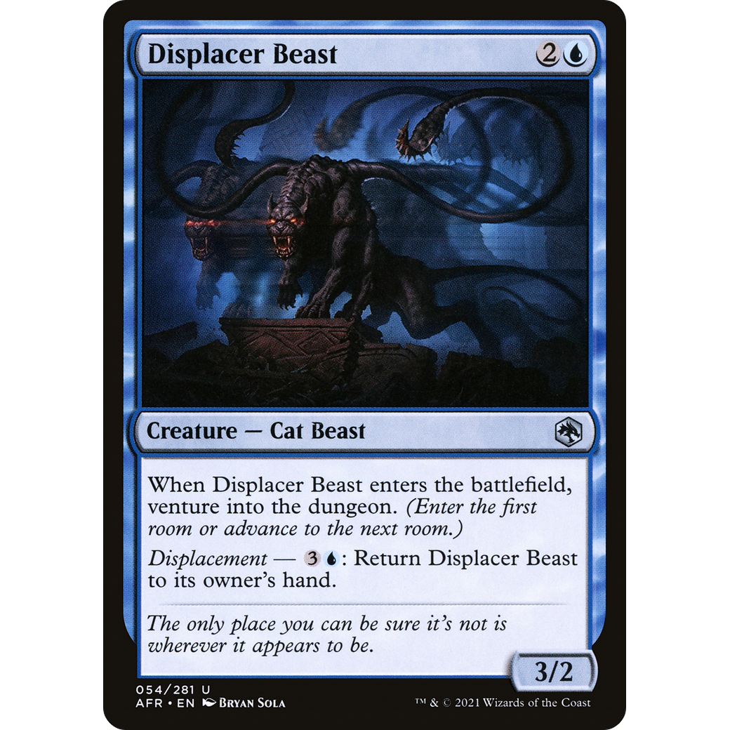 Displacer Beast (AFR-054) - Adventures in the Forgotten Realms Foil