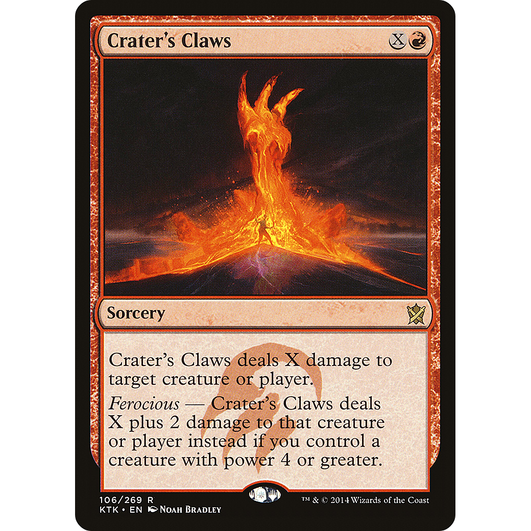 Crater's Claws (KTK-106) - Khans of Tarkir