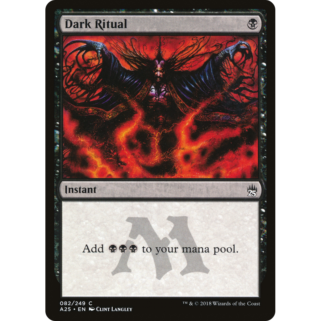 Dark Ritual (A25-082) - Masters 25 Foil
