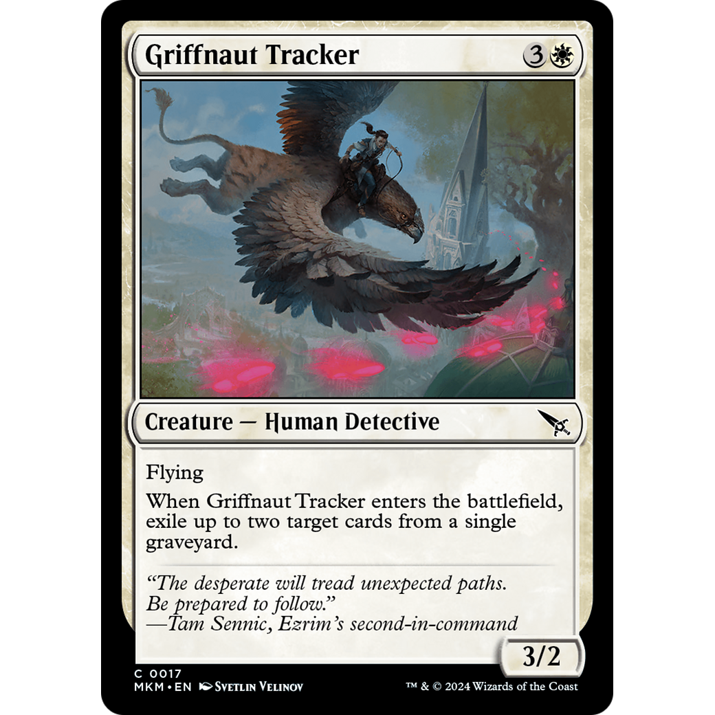 Griffnaut Tracker (MKM-017) - Murders at Karlov Manor Foil