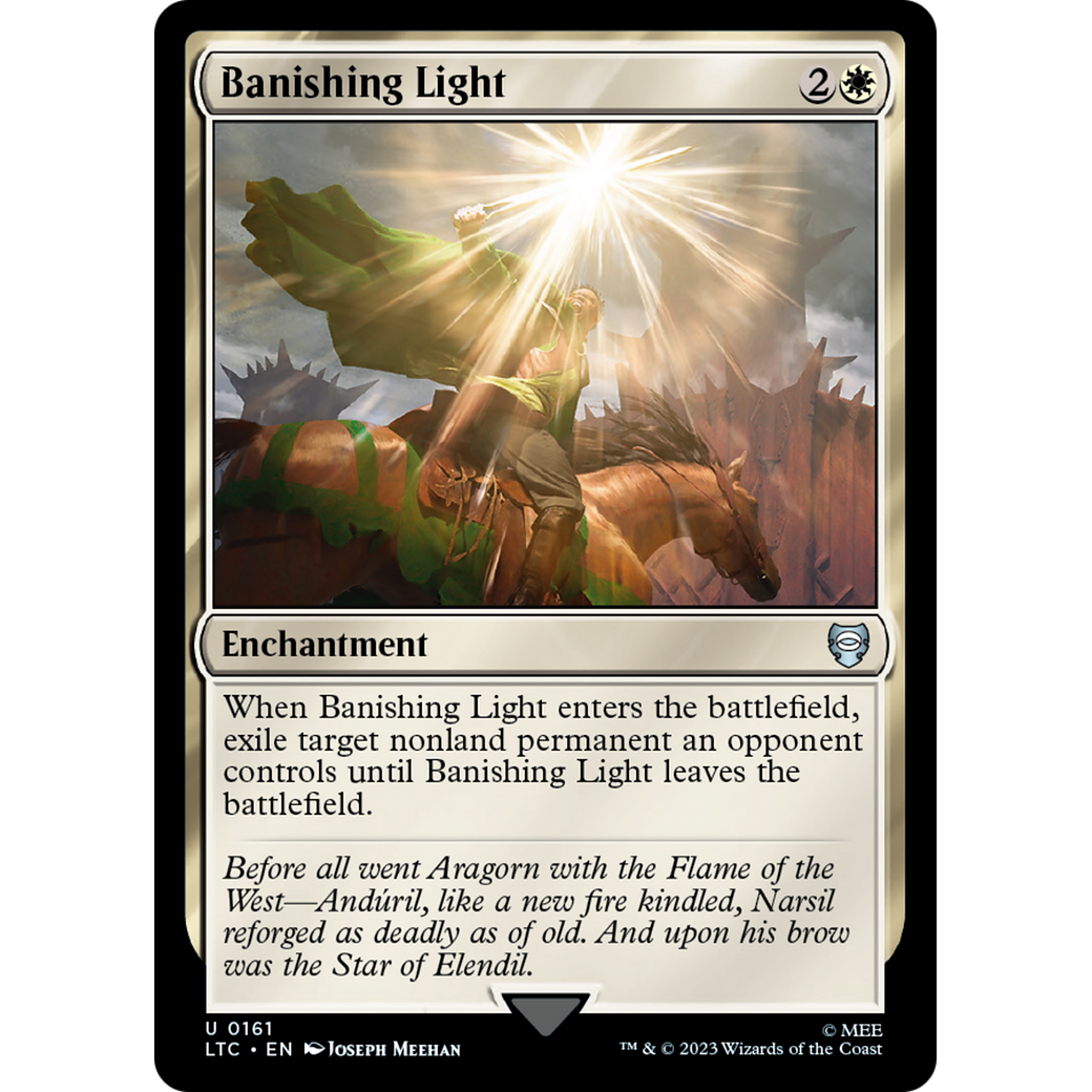 Banishing Light (LTC-161) - Tales of Middle-earth Commander