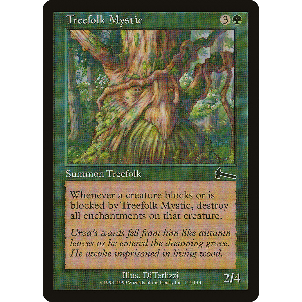 Treefolk Mystic (ULG-114) - Urza's Legacy Foil