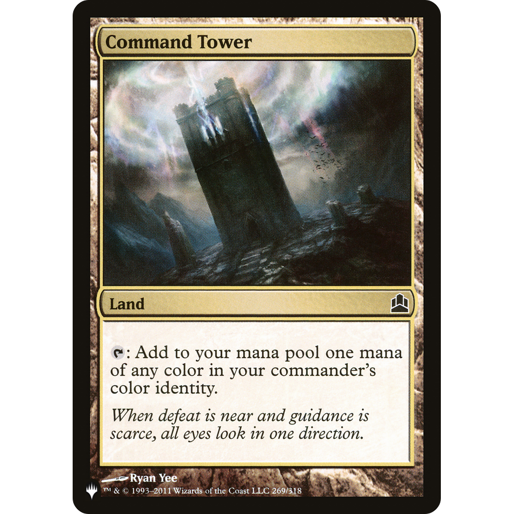 Command Tower (CMD) (LIST-269) - The List