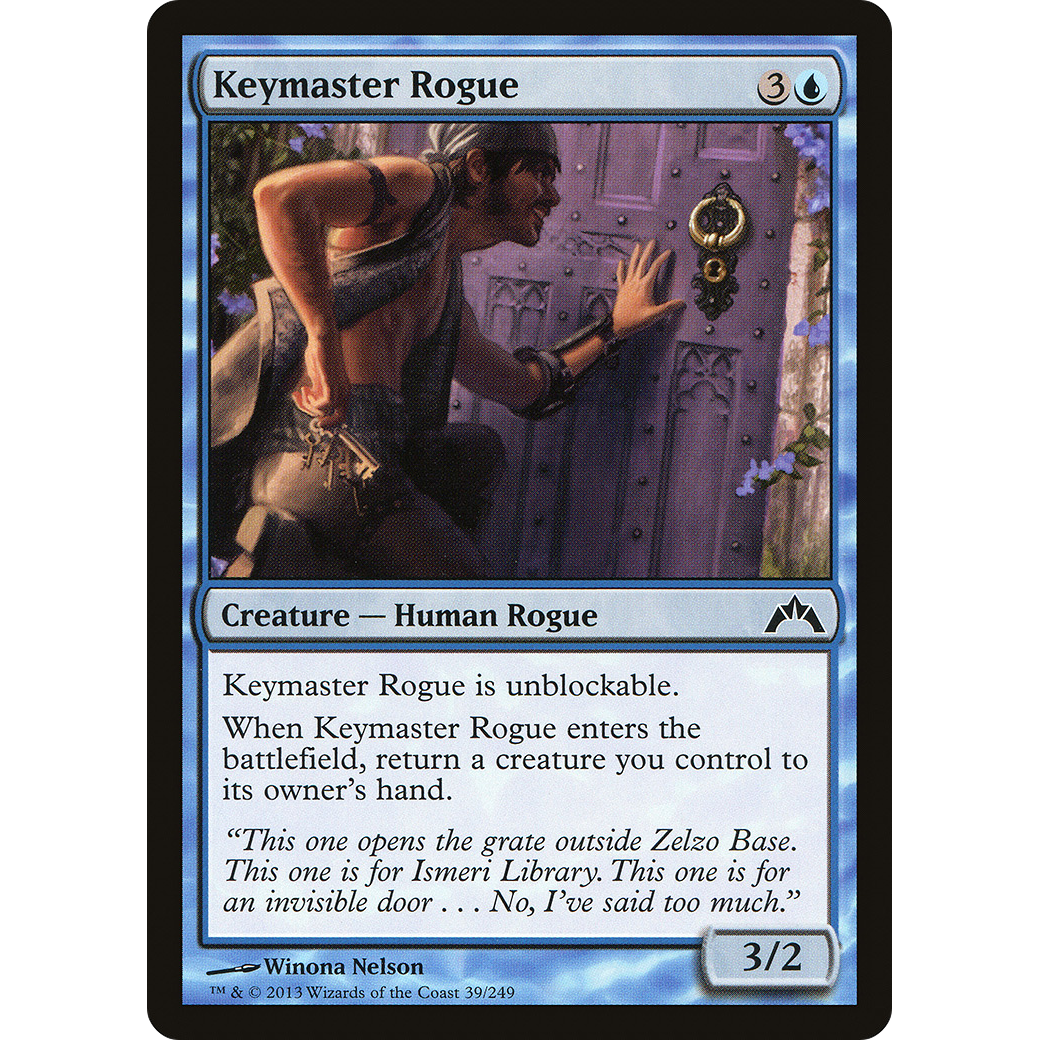 Keymaster Rogue (GTC-039) - Gatecrash Foil