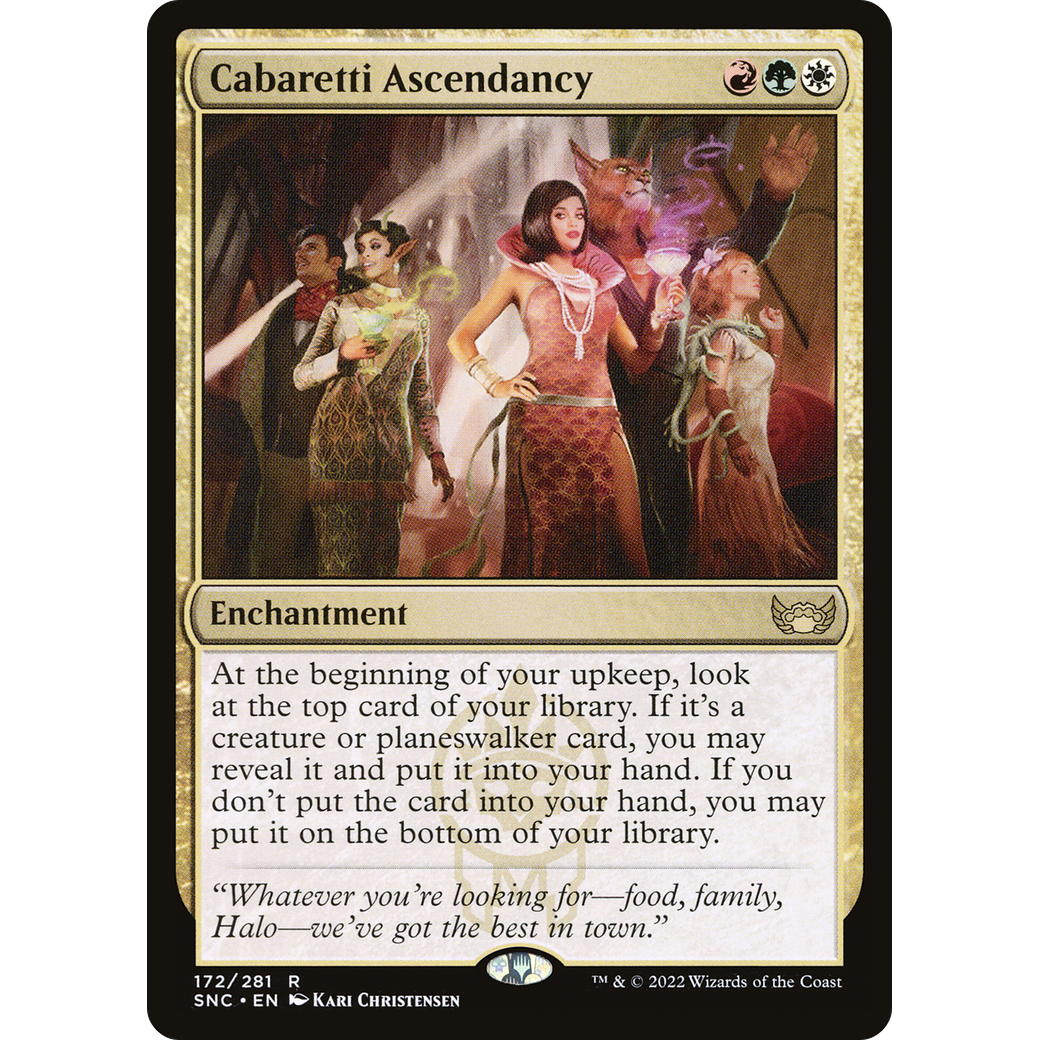 Cabaretti Ascendancy (SNC-172) - Streets of New Capenna
