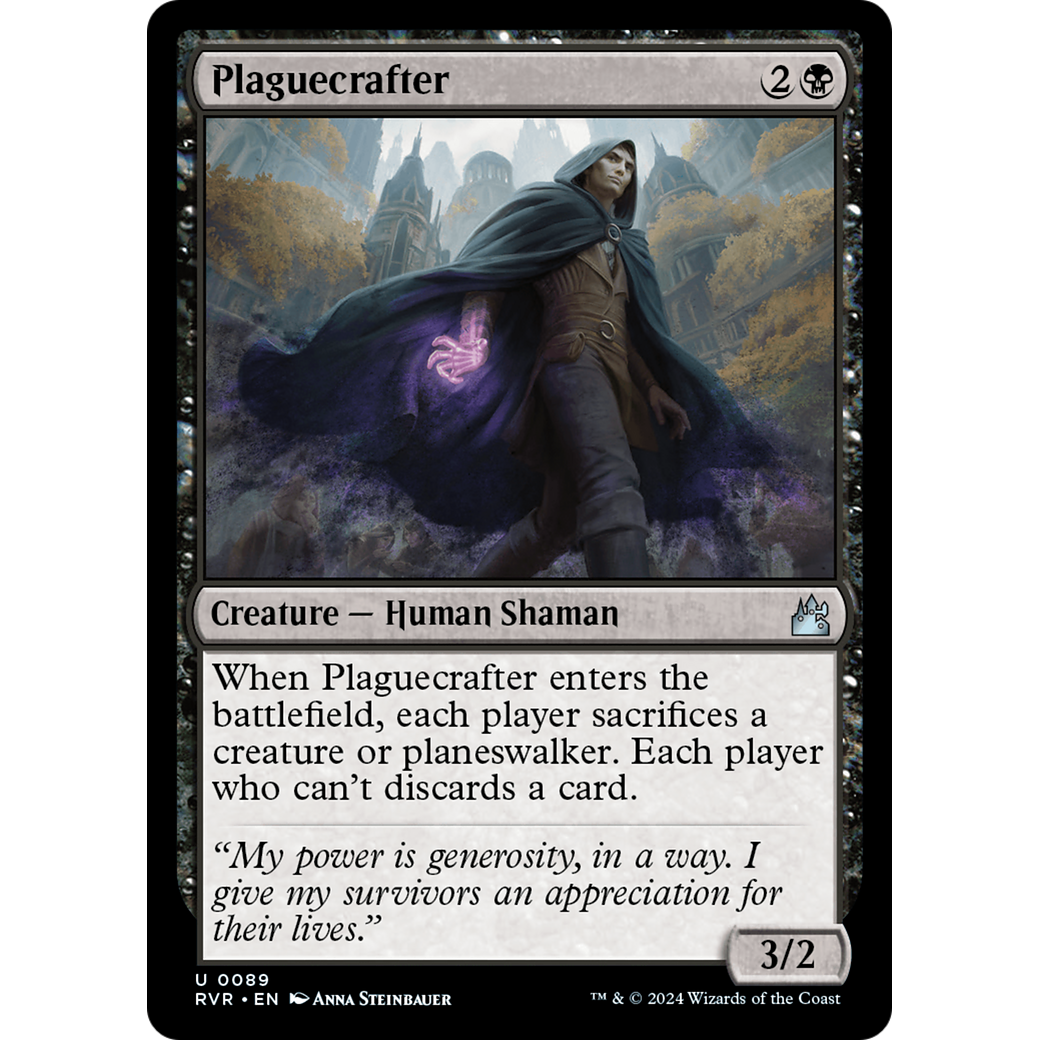 Plaguecrafter (RVR-089) - Ravnica Remastered Foil