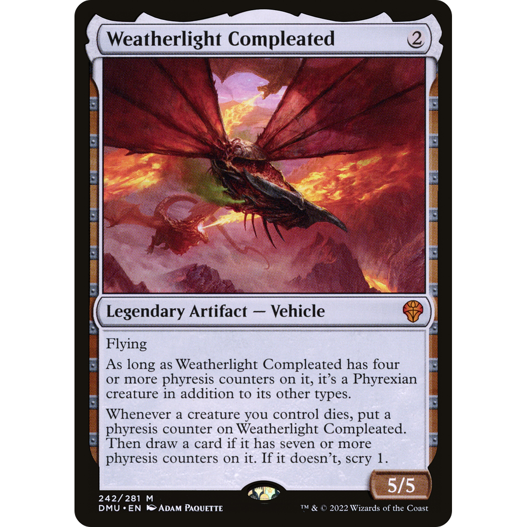 Weatherlight Compleated (DMU-242) - Dominaria United Foil