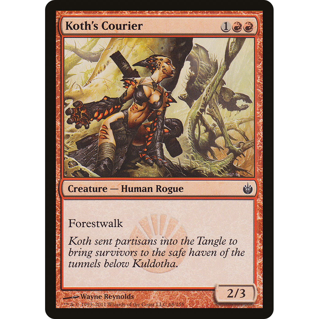 Koth's Courier (MBS-068) - Mirrodin Besieged
