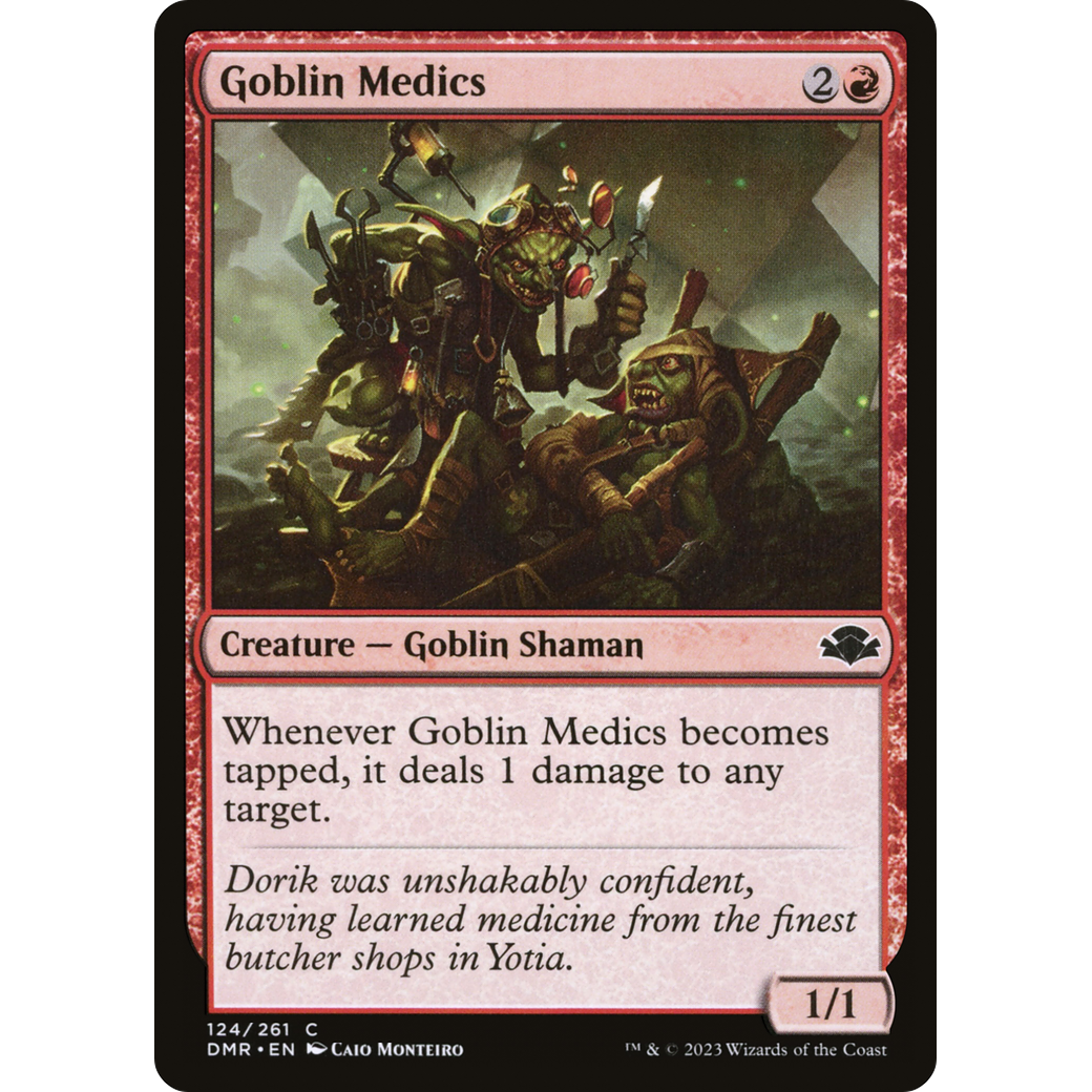 Goblin Medics (DMR-124) - Dominaria Remastered Foil