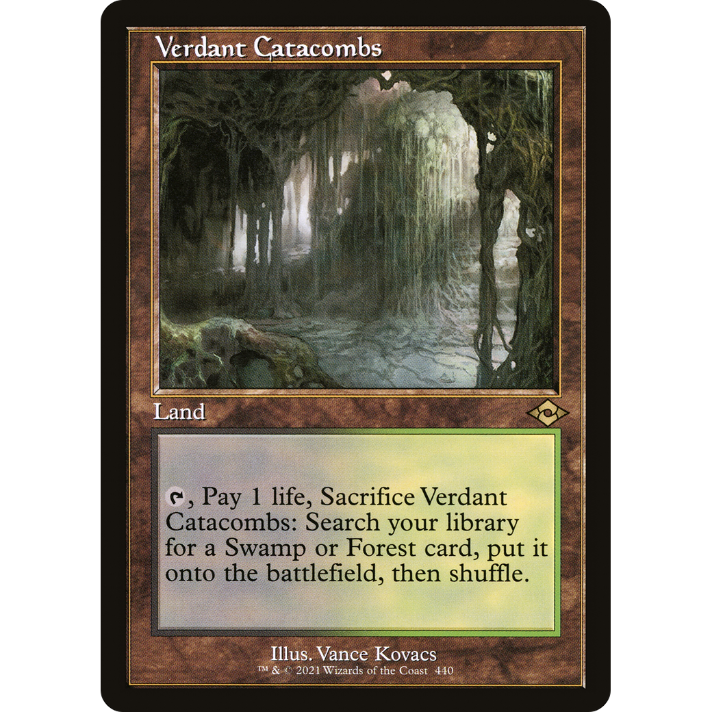 Verdant Catacombs (MH2-440) - Modern Horizons 2 Etched Foil