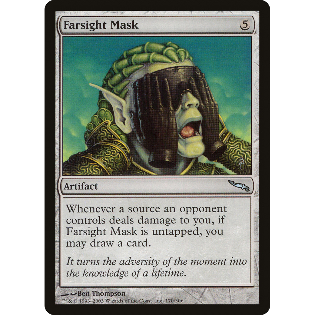 Farsight Mask (MRD-170) - Mirrodin Foil