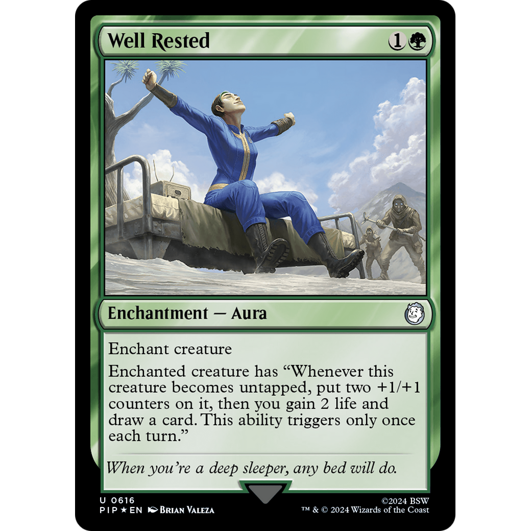 Well Rested (PIP-616) - Fallout Foil
