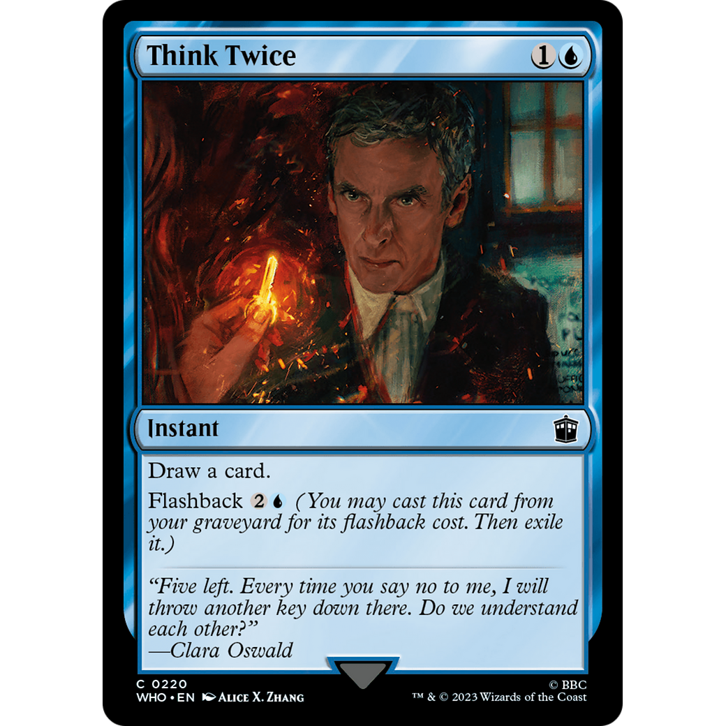 Think Twice (WHO-220) - Doctor Who