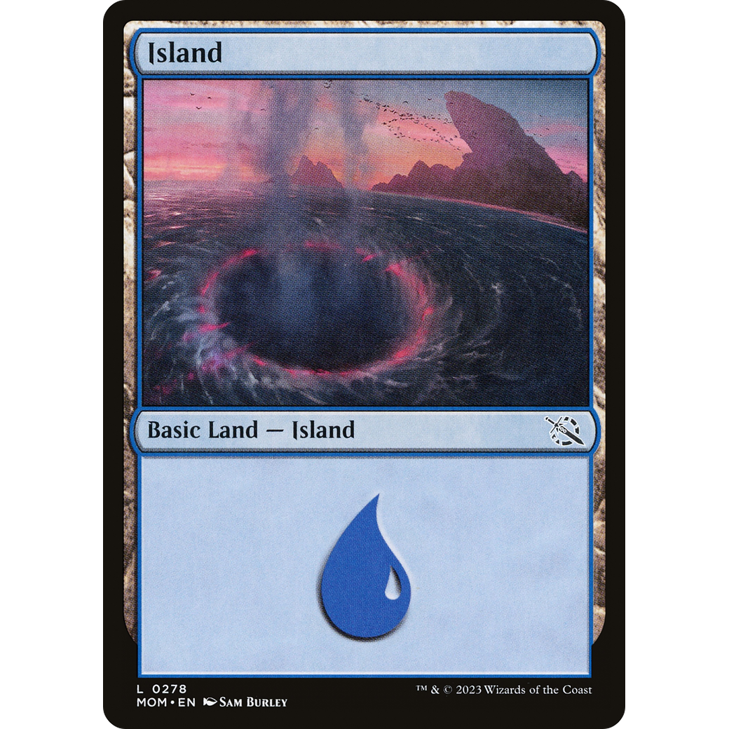 Island (MOM-278) - March of the Machine Foil