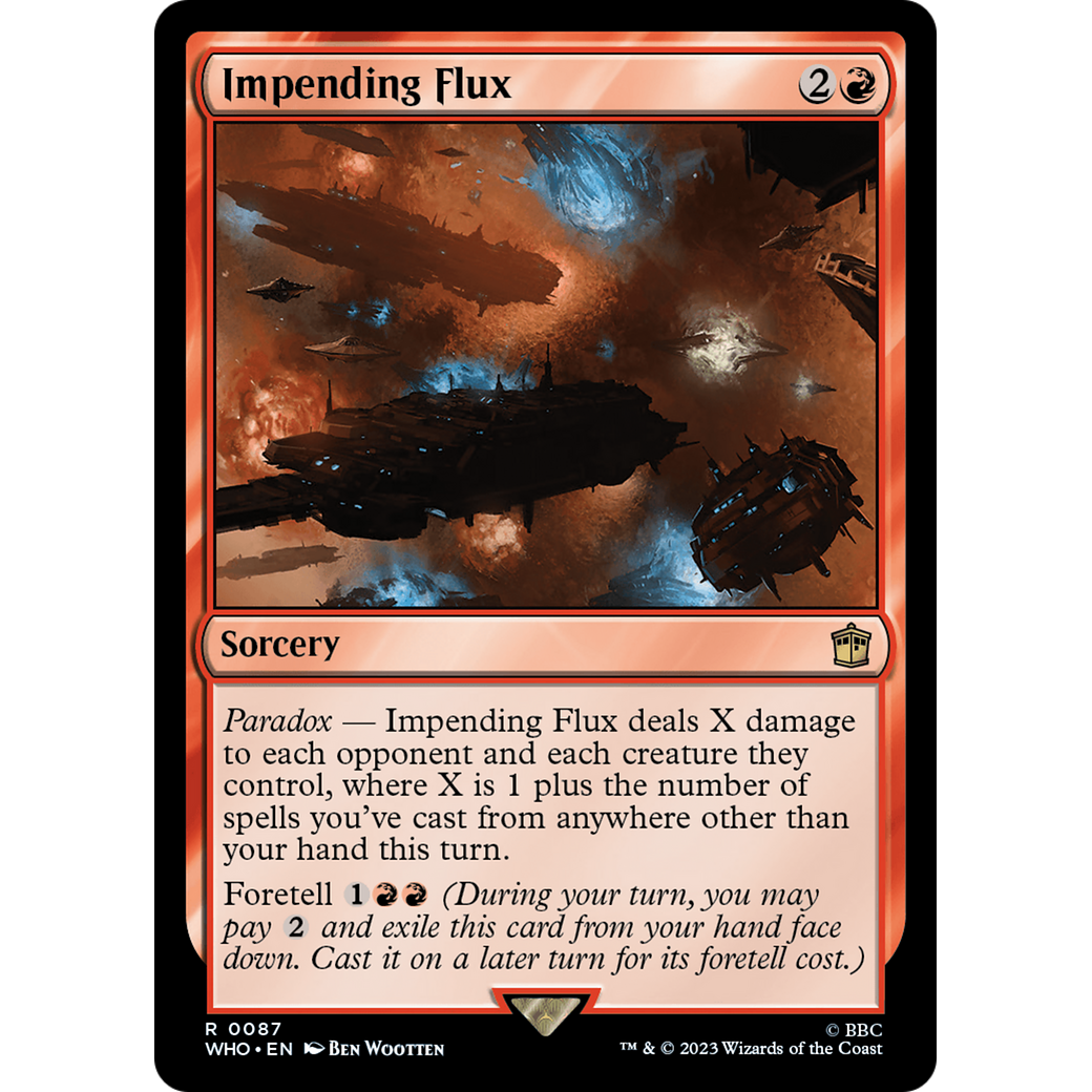 Impending Flux (WHO-087) - Doctor Who