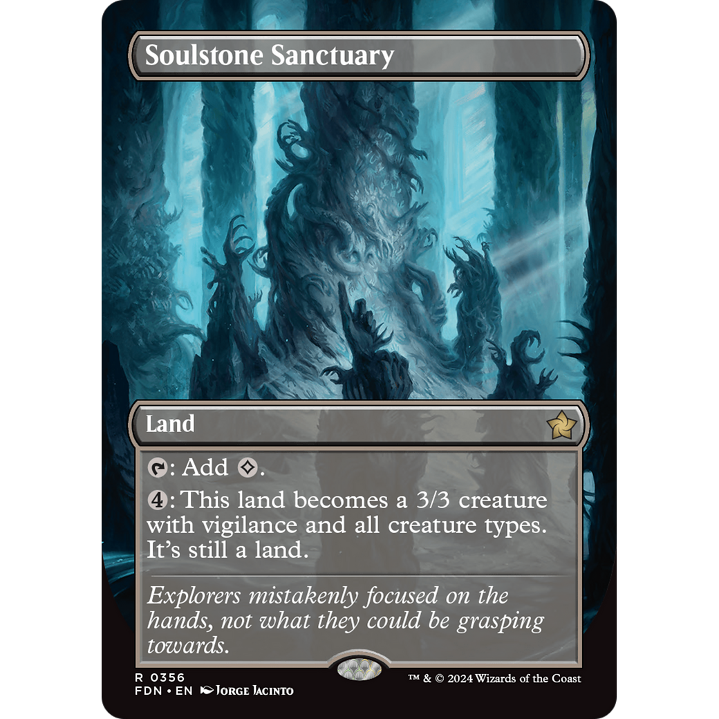 Soulstone Sanctuary (FDN-356) - Foundations (Borderless)
