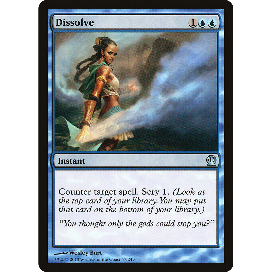 Dissolve (THS-047) - Theros Foil