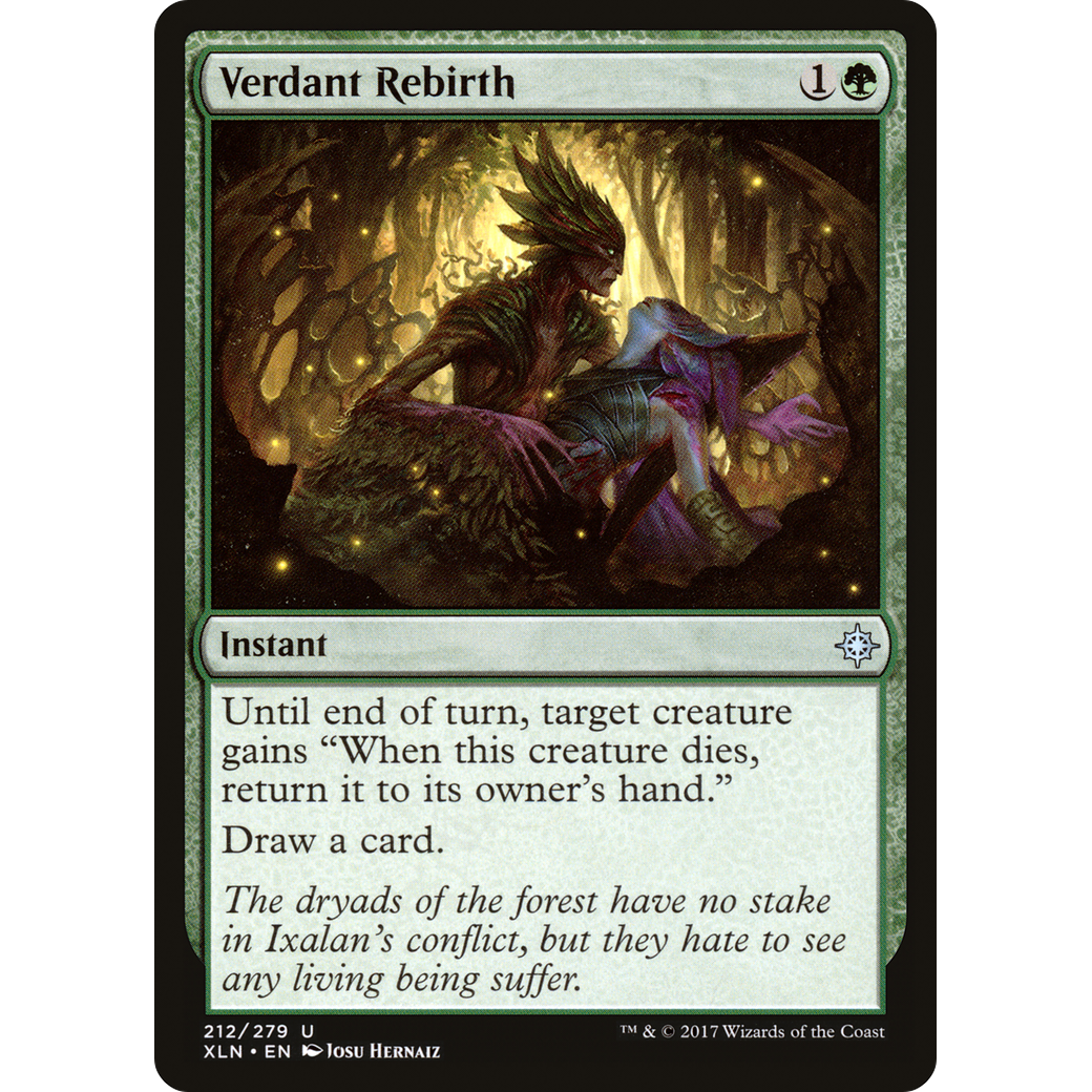Verdant Rebirth (XLN-212) - Ixalan Foil