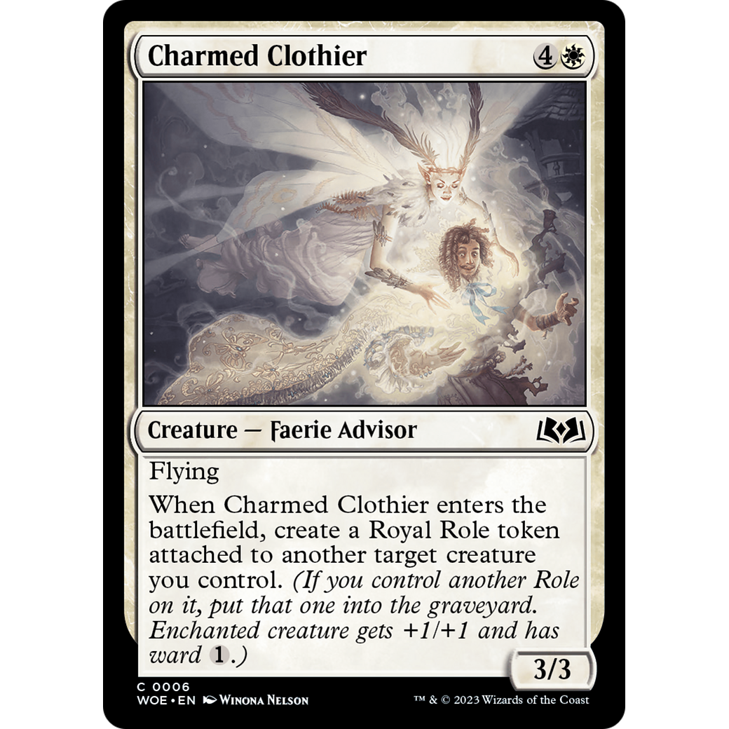 Charmed Clothier (WOE-006) - Wilds of Eldraine Foil