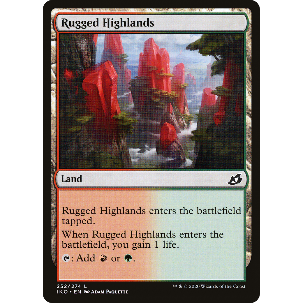 Rugged Highlands (IKO-252) - Ikoria: Lair of Behemoths