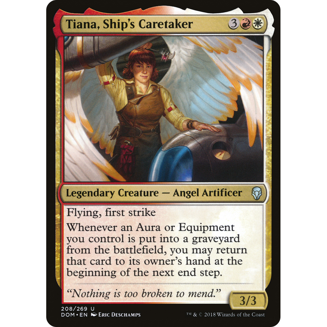 Tiana, Ship's Caretaker (DOM-208) - Dominaria