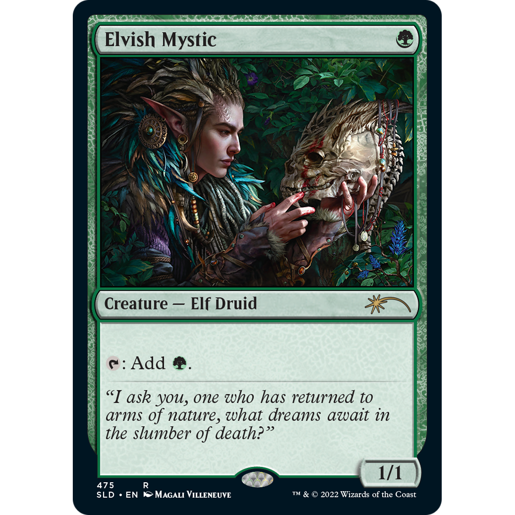 Elvish Mystic (475) (SLD-475) - Secret Lair Drop
