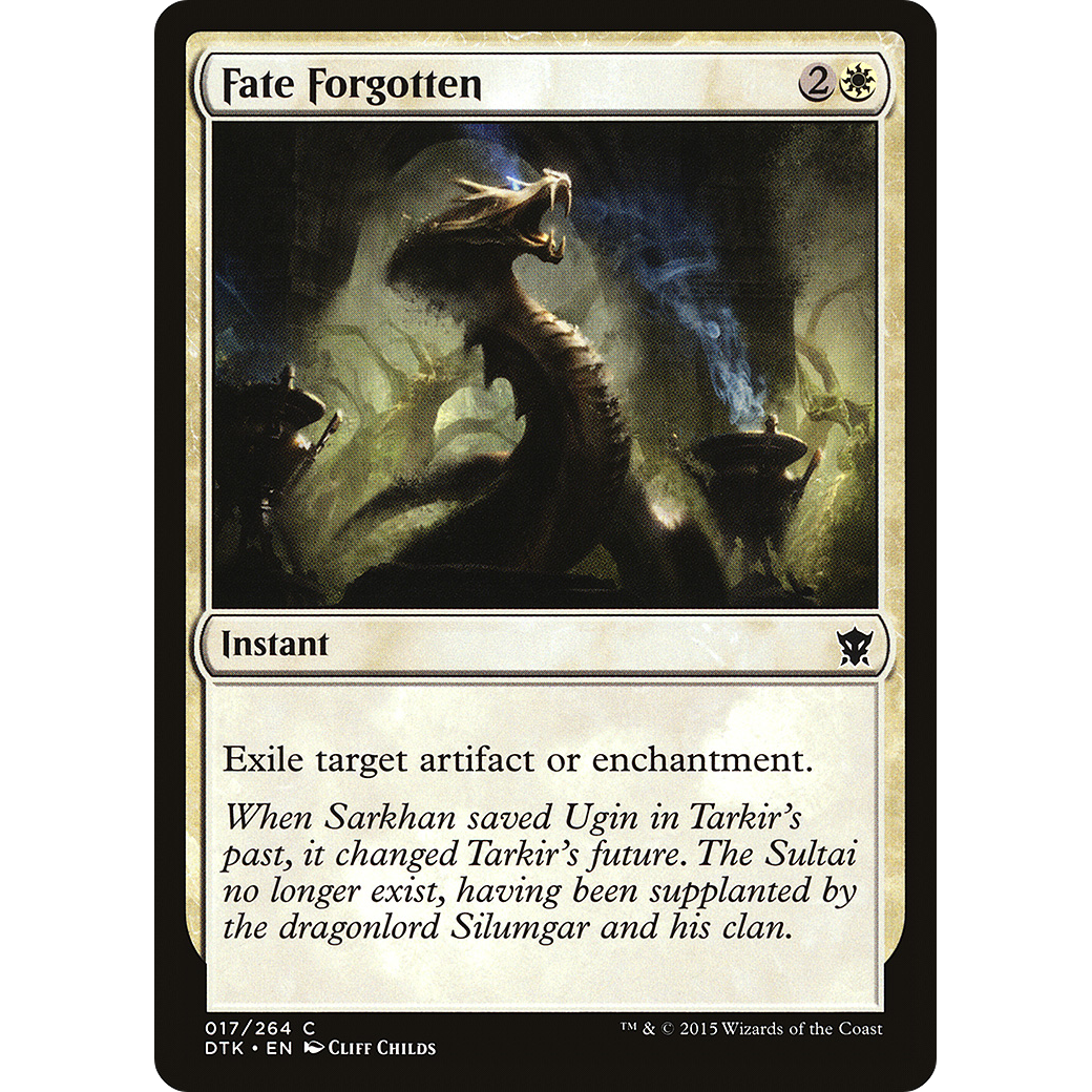 Fate Forgotten (DTK-017) - Dragons of Tarkir