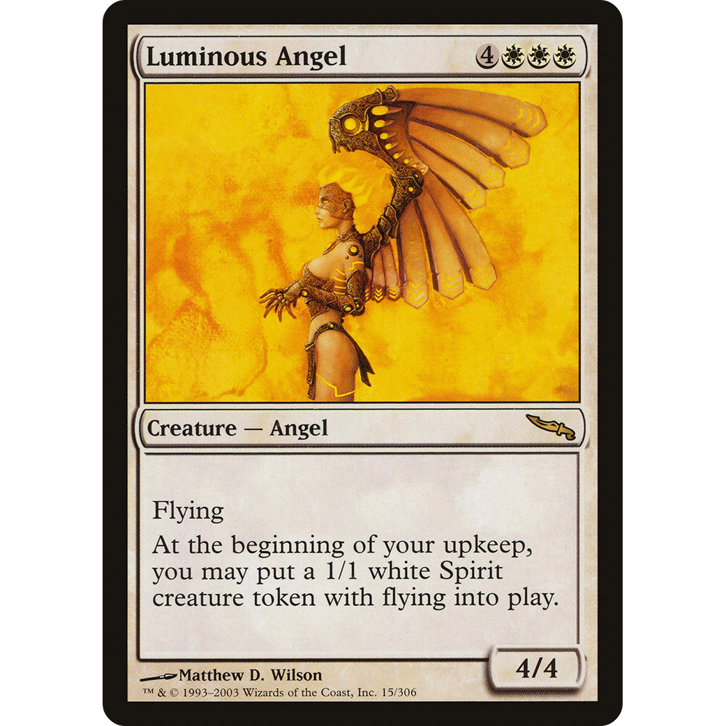 Luminous Angel (MRD-015) - Mirrodin