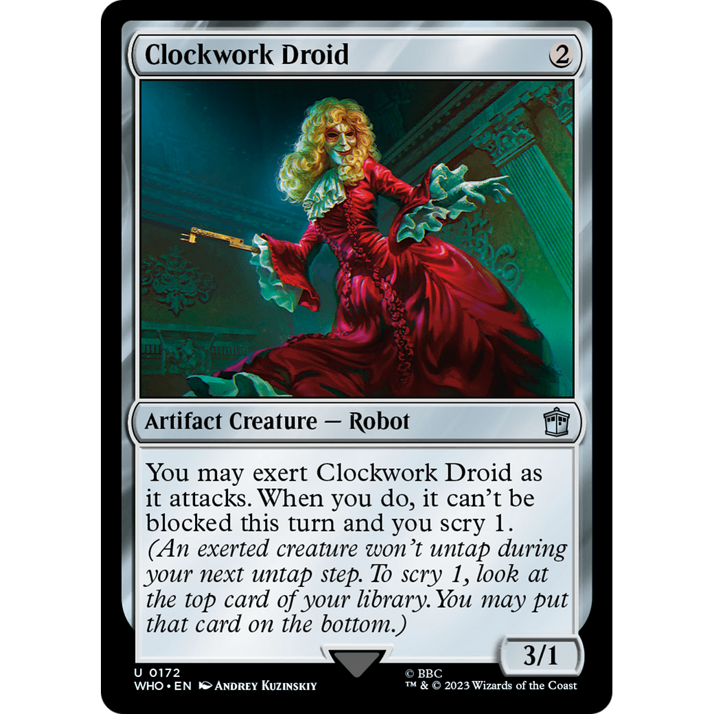 Clockwork Droid (WHO-172) - Doctor Who