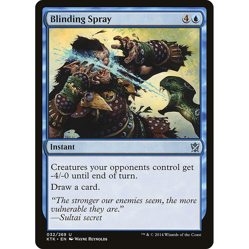 Blinding Spray (KTK-032) - Khans of Tarkir