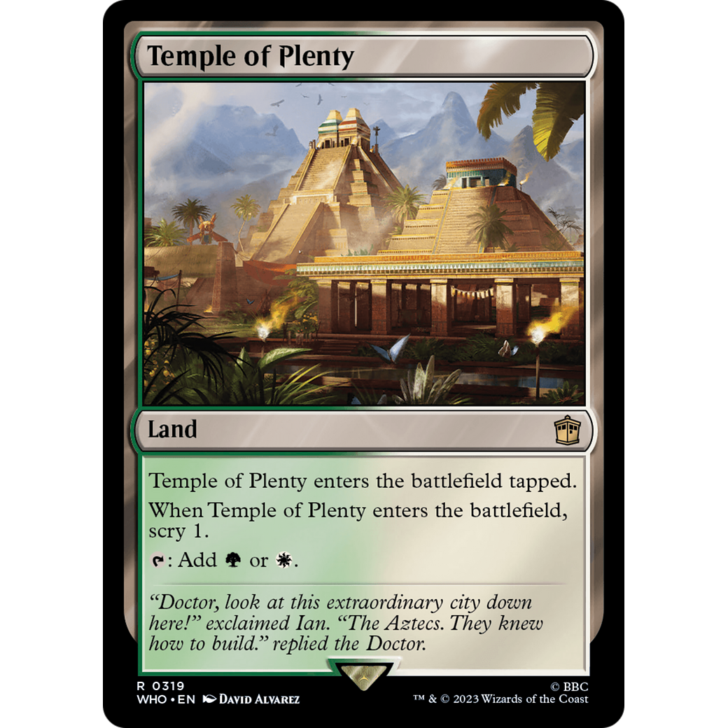 Temple of Plenty (WHO-319) - Doctor Who