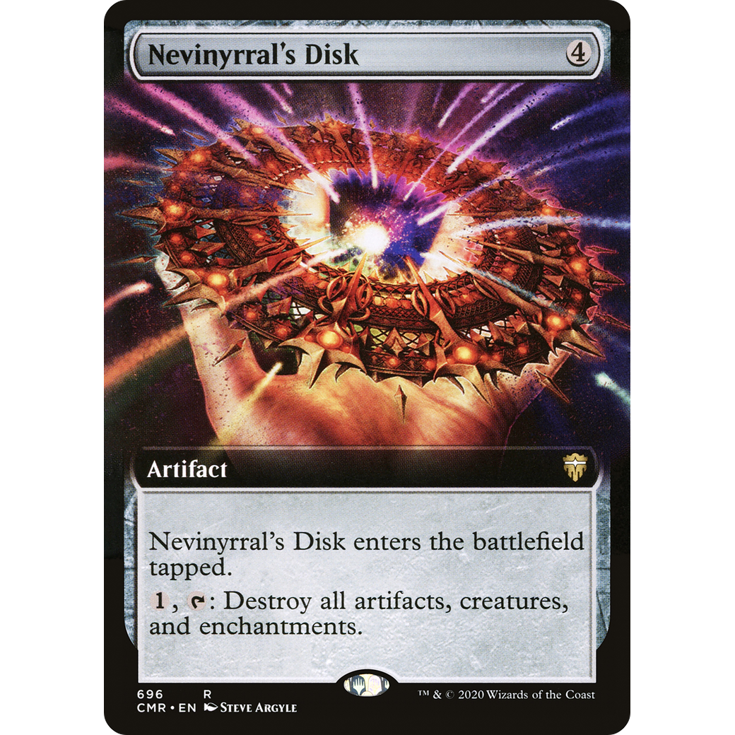 Nevinyrral's Disk (Extended Art) (CMR-696) - Commander Legends: (Extended Art) Foil