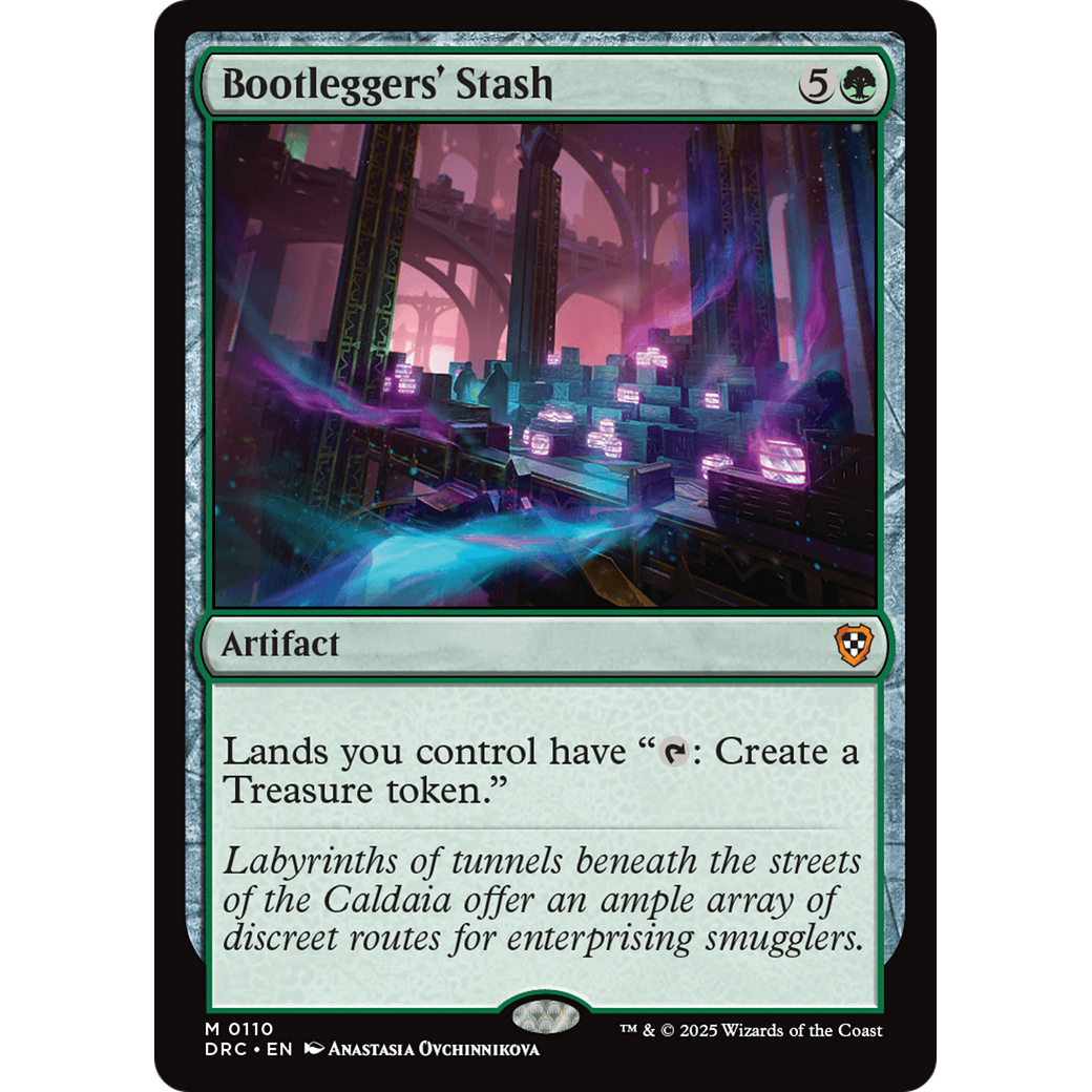 Bootleggers' Stash (DRC-110) - Commander: Aetherdrift Foil