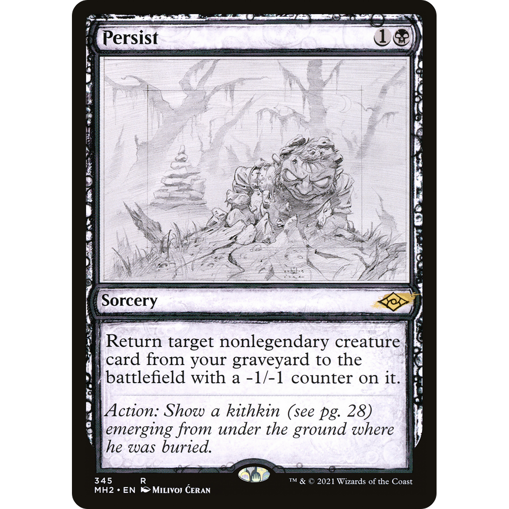Persist (Showcase) (MH2-345) - Modern Horizons 2: (Showcase)