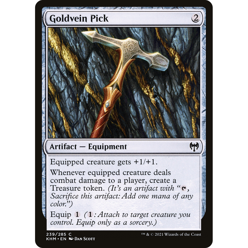 Goldvein Pick (KHM-239) - Kaldheim