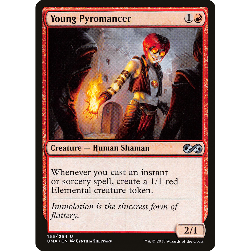 Young Pyromancer (UMA-155) - Ultimate Masters