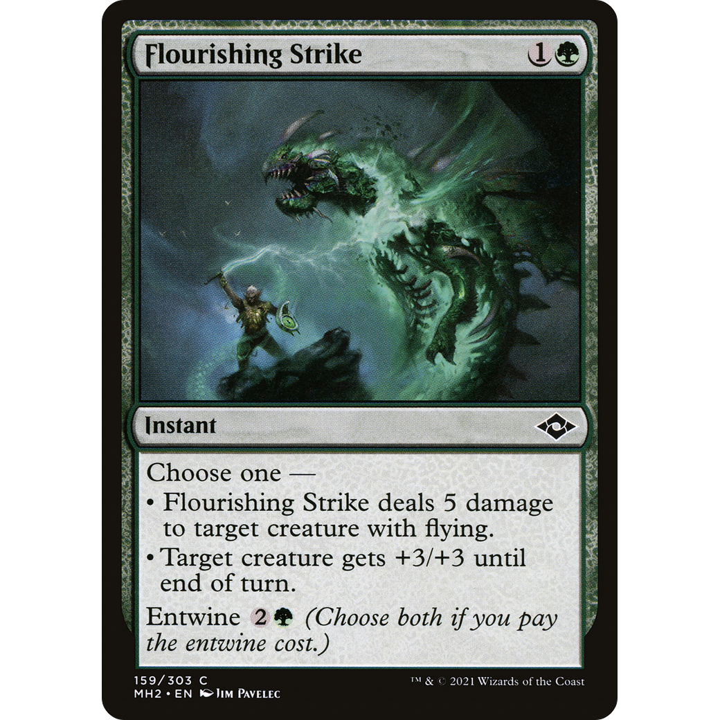 Flourishing Strike (MH2-159) - Modern Horizons 2 Foil