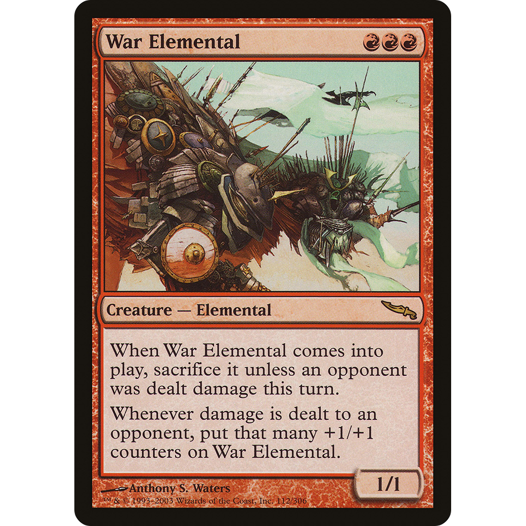 War Elemental (MRD-112) - Mirrodin