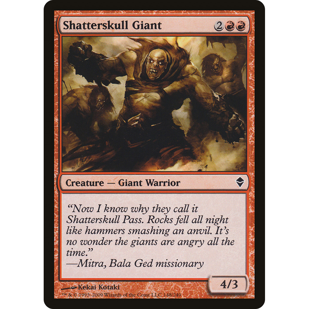 Shatterskull Giant (ZEN-148) - Zendikar Foil