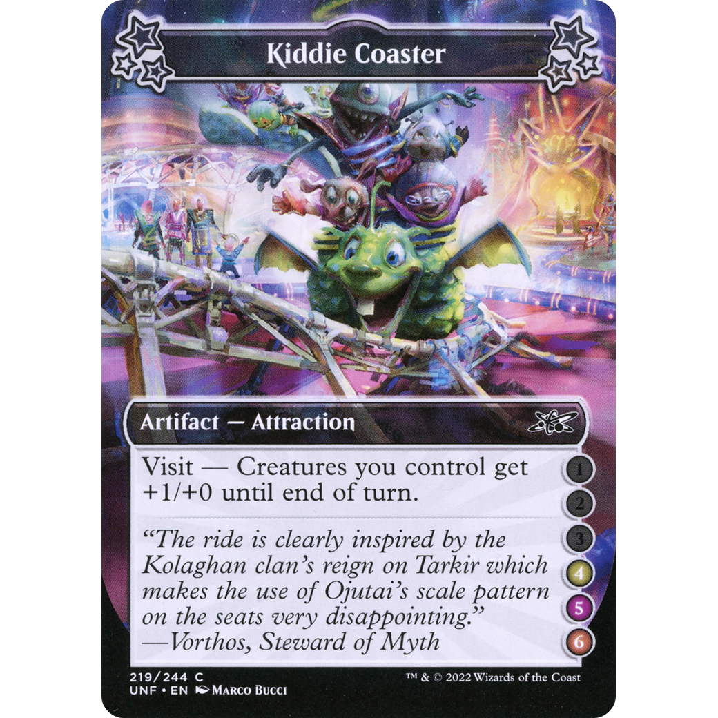 Kiddie Coaster (4-5-6) (UNF-219) - Unfinity Foil