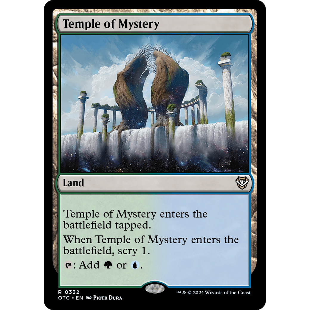 Temple of Mystery (OTC-332) - Outlaws of Thunder Junction Commander
